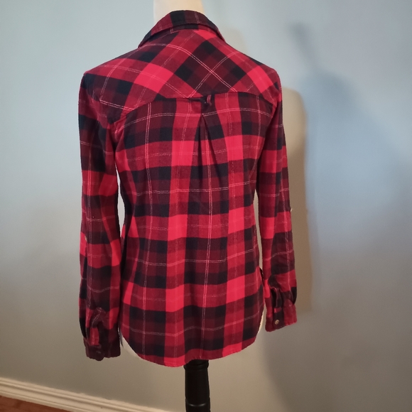 Women's Button Front Shirt - Picture 2 of 2